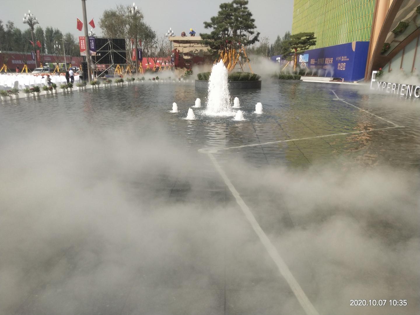 室外水景喷泉案例