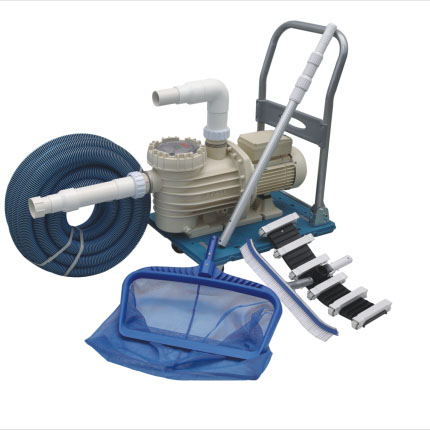 池岸手动吸污机组套装